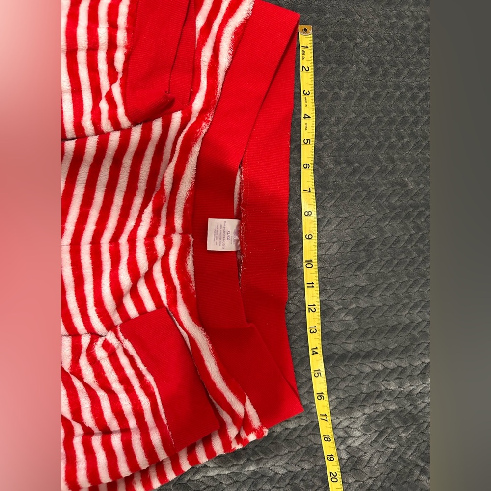 Candy cane Red and White Striped Pajama Pants